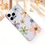 Simple and beautiful flower pattern, trendy hot-selling transparent mobile phone case for men and women with comfortable grip for iPhone 16/16PRO/16PLUS/16PM15/15PLUS/15PRO/15PROMAX/14/14PLUS/14PRO/14PROMAX/13/13mini/13PRO/13PROMAX/12/12mini/11/Plus/Pro/M