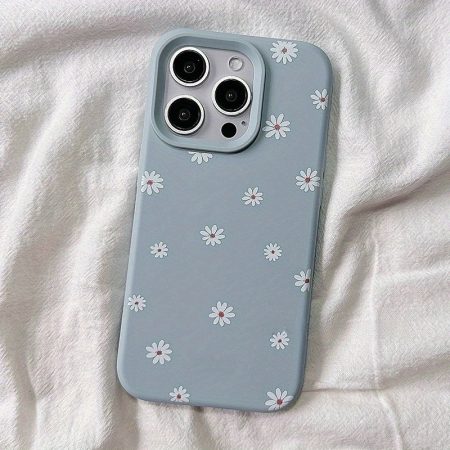 Daisy-Inspired Phone Case Suitable for Iphone 16 Pro Max, Compatible with for iphone 14, Unique Design for Iphone 15, Soft Case for Iphone 13, Fresh Style for Iphone