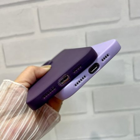 [Elegant iPhone Phone Cover] iPhone 16/15/14 Pro Max Solid Color TPU Phone Cover - Sleek and Elegant Design, Includes Candy-Colored XS 11 Glasses, 13-Apple Shell, and 12 Angel Eyes Silicone Soft Case - Ideal Christmas Gift for Couples